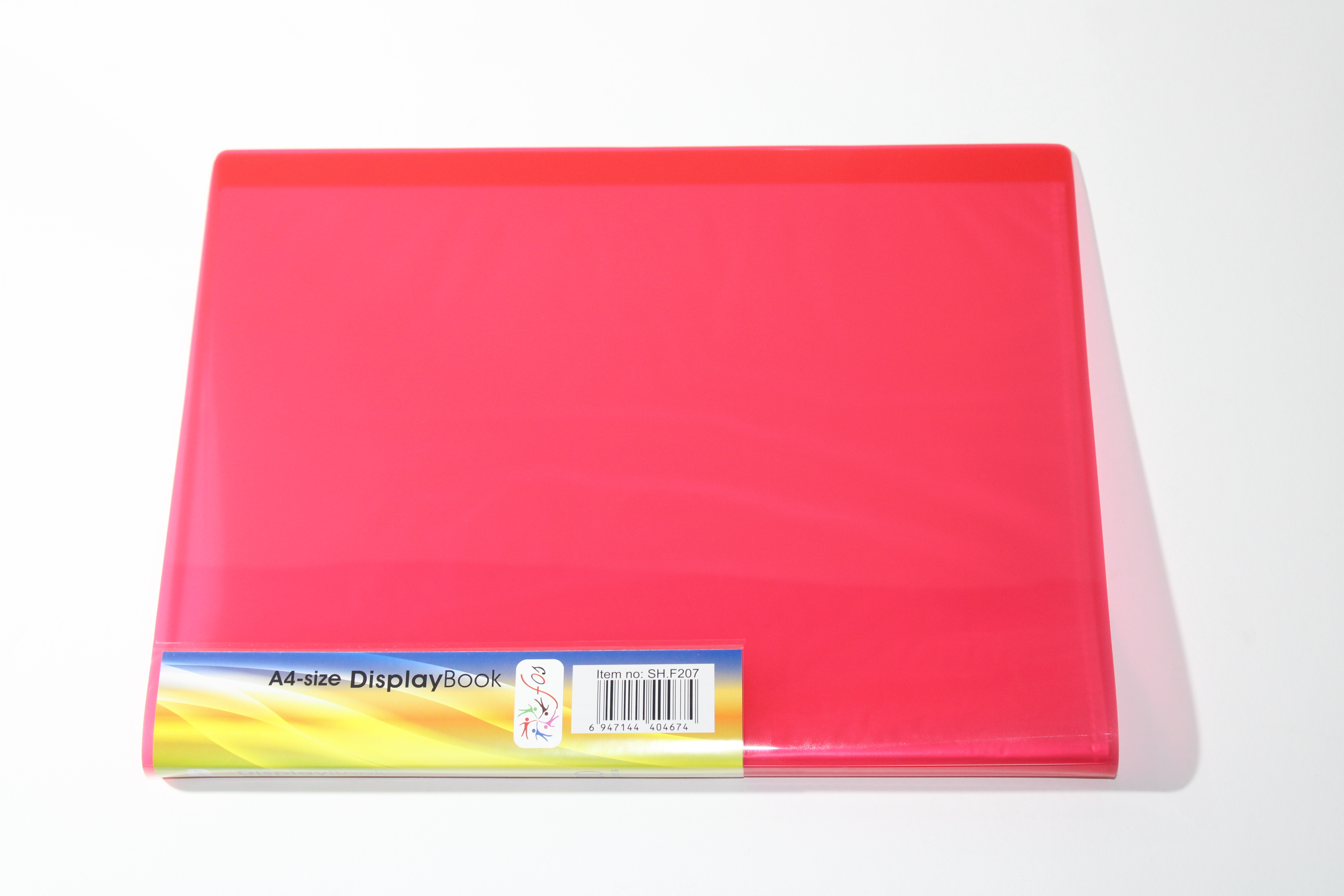 FOS DISPLAY BOOK 20PKT PINK COLOUR