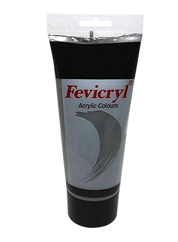 Fevicryl Acrylic Colour Grey 200ml Tube