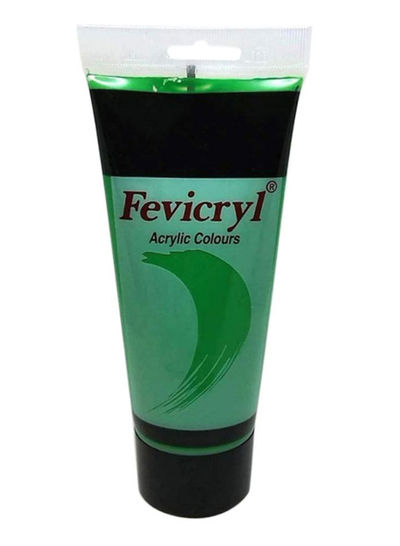 Fevicryl Acrylic Colour thick Green 200ml Tube