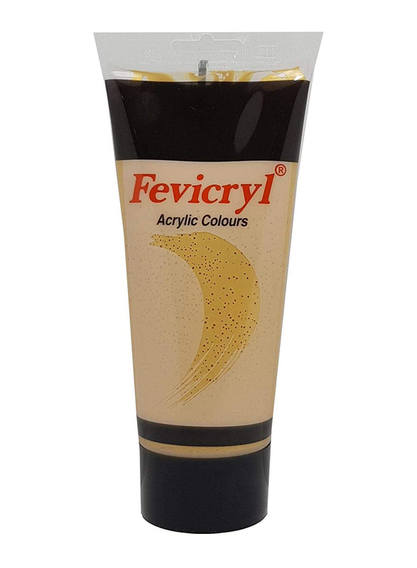 Fevicryl Acrylic Colour Gold 200ml Tube