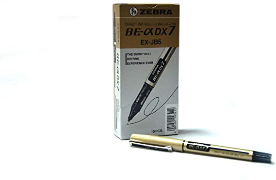 Zebra 0.7 Direct Ink Roller Ball Pen DX7 Black
