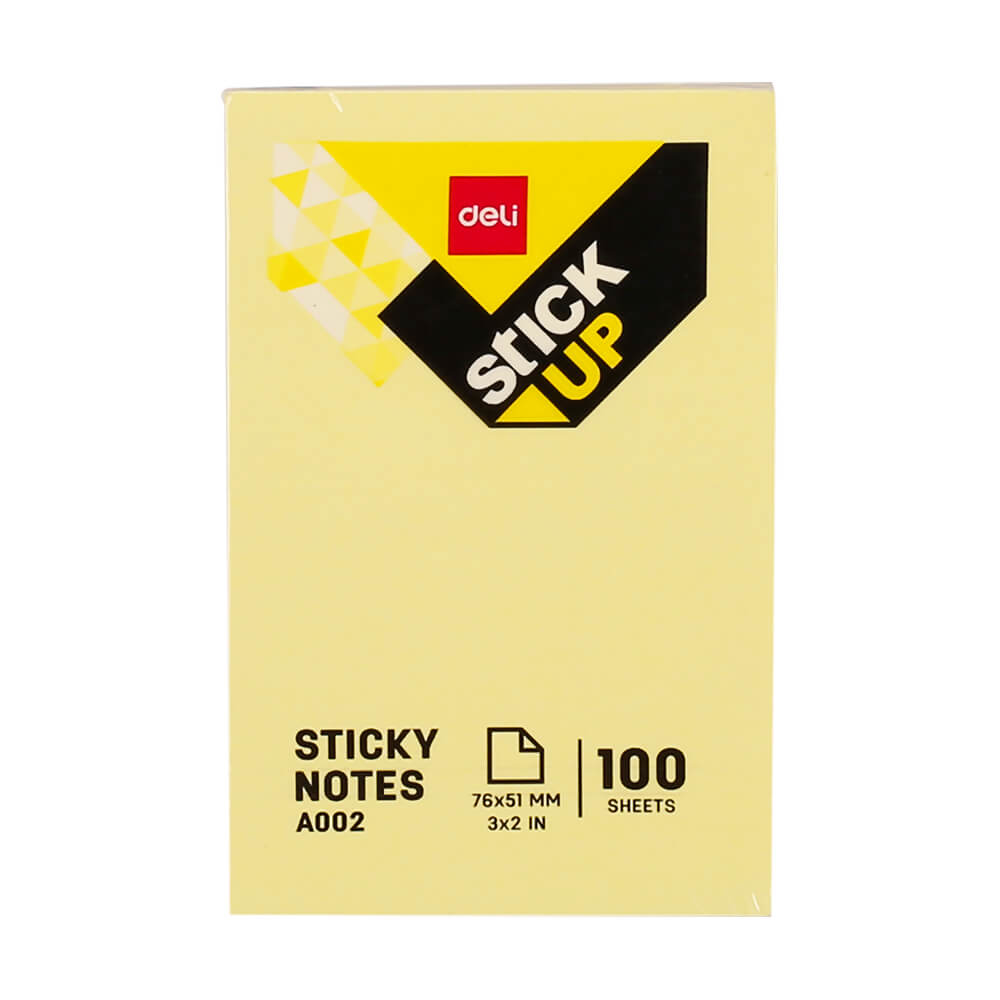 Deli Sticky Notes2*3 Yellow A00253