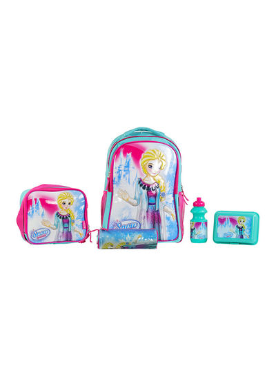 5-Piece School Backpack Set Multicolour Snow White