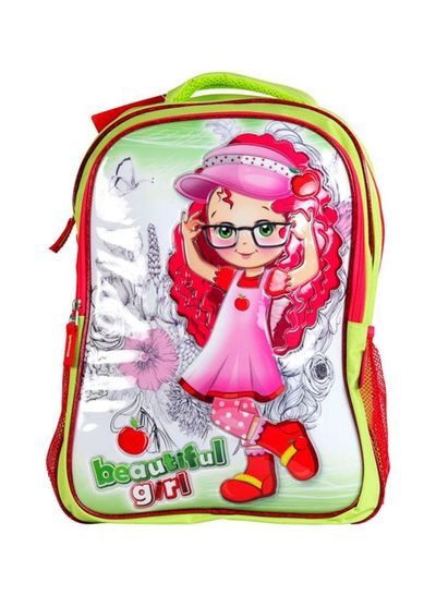 5-Piece School Backpack Set Multicolour Doll