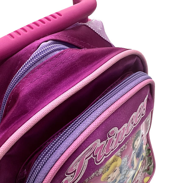 Princess School Trolley Bag for Girls, Pink color